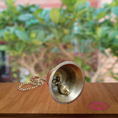 Brass Temple Pooja Bell Hanging Big