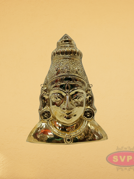 Pure Brass Amman Mugam / Face