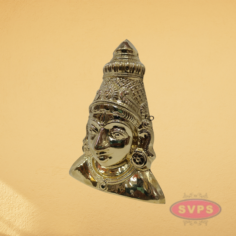Pure Brass Amman Mugam / Face