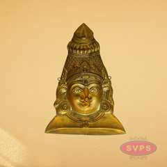 Pure Brass Amman Mugam / Face