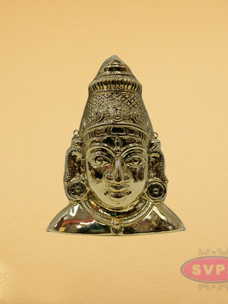 Pure Brass Amman Mugam / Face