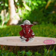 Resin Ganaphy Idol Gold / Silver Coated / Car Dashboard / Office Desk