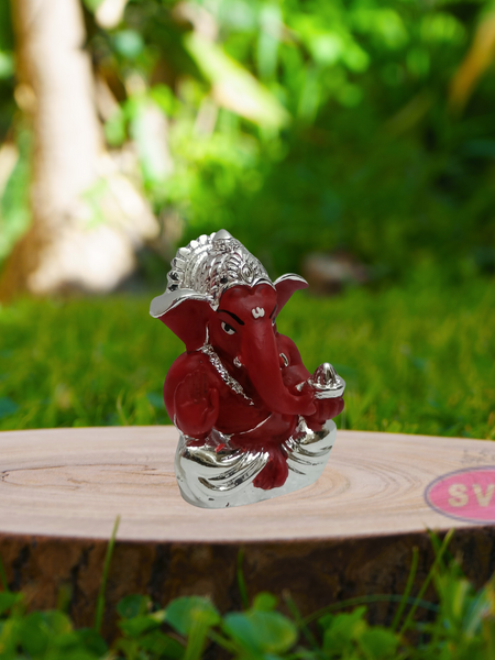 Resin Ganaphy Idol Gold / Silver Coated / Car Dashboard / Office Desk