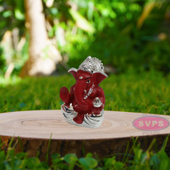 Resin Ganaphy Idol Gold / Silver Coated / Car Dashboard / Office Desk
