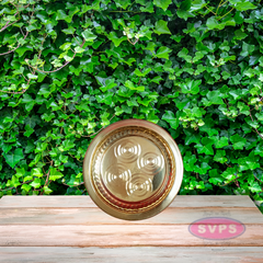 Brass Pooja Plate- Ring Design