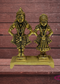 Brass Vitthal Rukmani Idol of God Vitthal Rukhmai Decorative -2 Variant