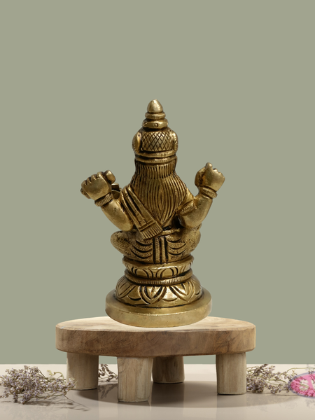 Decorative Brass Saraswati for Diwali & Gifting