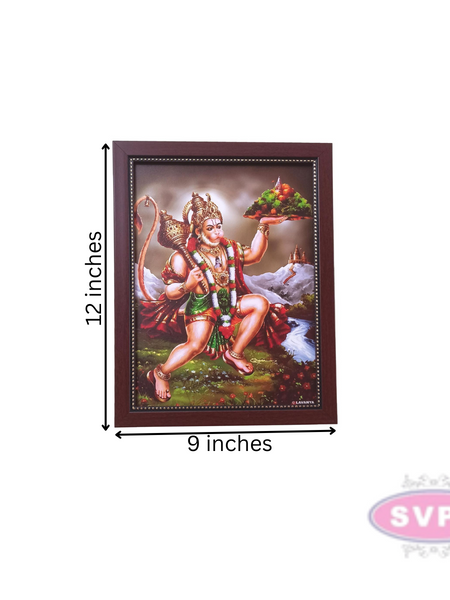 Shree Hanumanji Carrying Sanjivani Mountain Photo Frame