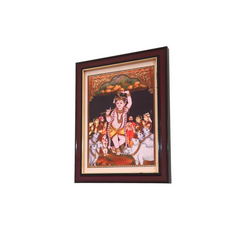 Sri Krishna holding Govardhana Malai Photo Frame