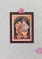 Sri Krishna with Ruckmani Antique Photo Frame