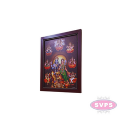 Sri Lakshmi Narayana With Ashtalakshmi Photo Frame
