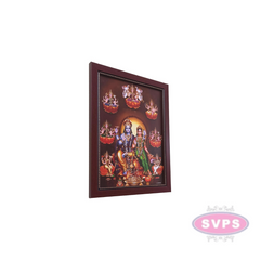 Sri Lakshmi Narayana With Ashtalakshmi Photo Frame