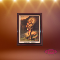 Sri Ram Bhaktha Hanuman Antique Photo Frame
