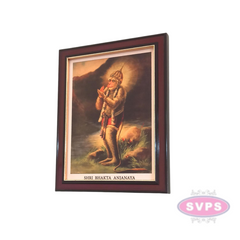Sri Ram Bhaktha Hanuman Antique Photo Frame