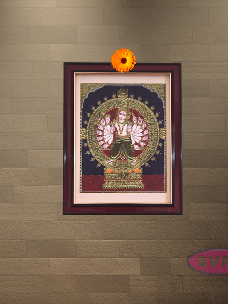 Sri Sudharsanar / Chakrathazhwar Photo Frame