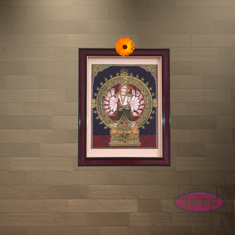 Sri Sudharsanar / Chakrathazhwar Photo Frame