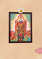 Sri Venkateshwara Perumal Antique Photo Frame