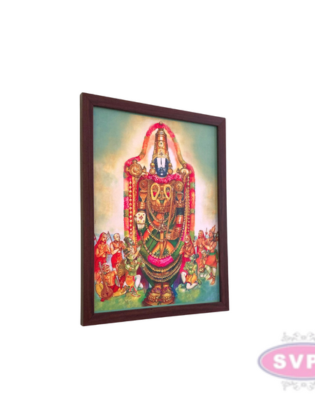 Sri Venkateshwara Perumal Antique Photo Frame