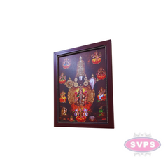Sri Venkateshwara Perumal With Ashtalakshmi Photo Frame