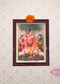 Sri Venugopala Swami With Ruckmani and  Bhama Photo Frame
