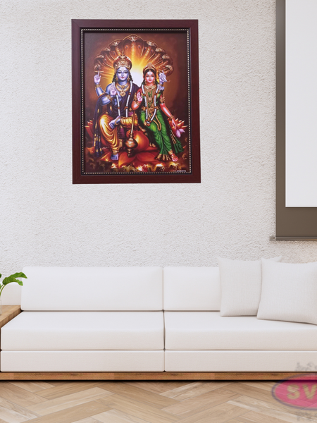 Sri Lakshmi Narayan Photo Frame