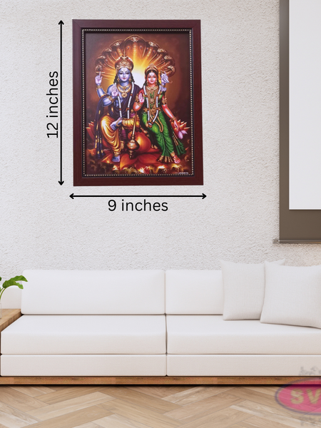 Sri Lakshmi Narayan Photo Frame