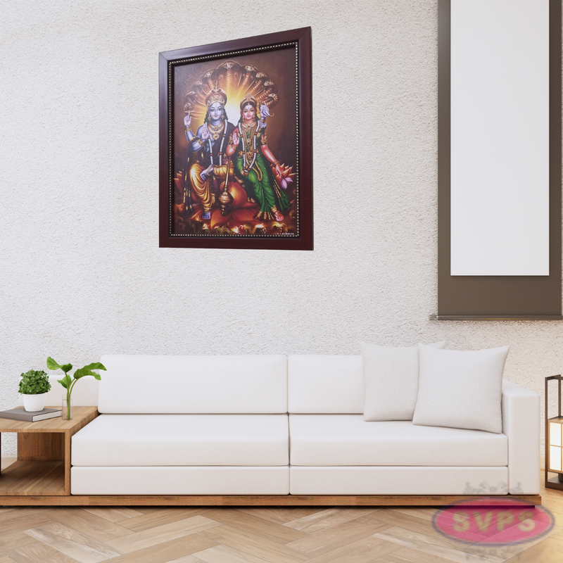 Sri Lakshmi Narayan Photo Frame