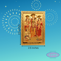 Sri Ram Darbar Fridge Magnet