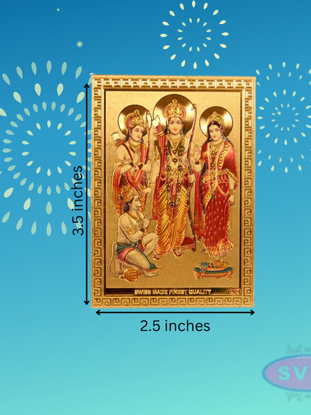 Sri Ram Darbar Fridge Magnet