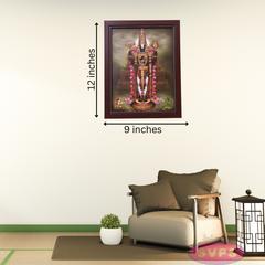 Srinivasa Perumal With Garudan And Hanuman Photo Frame