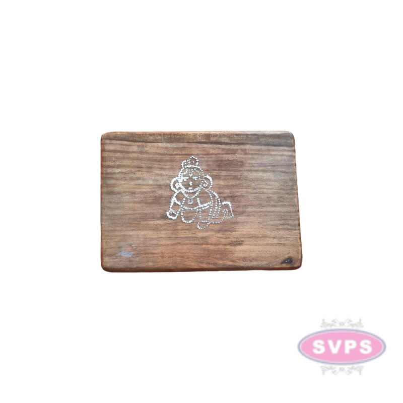 Stainless Steel Crawling Gopala Krishna Kolam Design Plate