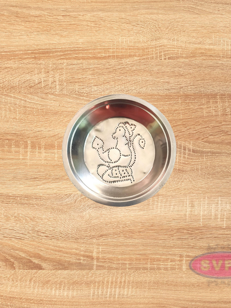 Stainless Steel Hanuman Design Kolam Plate / Stencil Kit
