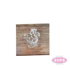 Stainless Steel Hanuman Design Kolam Plate / Stencil Kit