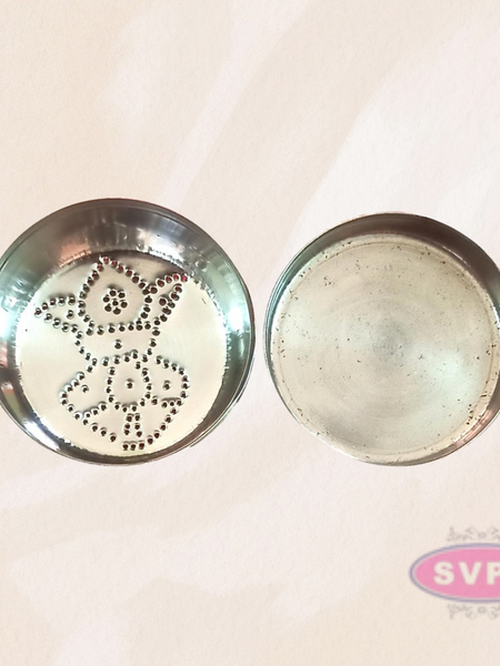 Stainless Steel Kalasam Design Kolam Box