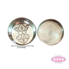 Stainless Steel Kalasam Design Kolam Box