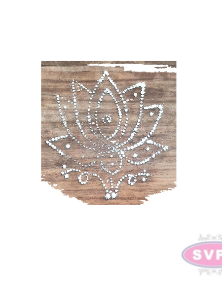 Stainless Steel Kamal / Lotus Design Kolam Plate