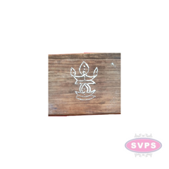 Stainless Steel Kuthuvilakku Design Kolam Plate