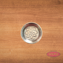 Stainless Steel Rangoli Kolam Design Plate
