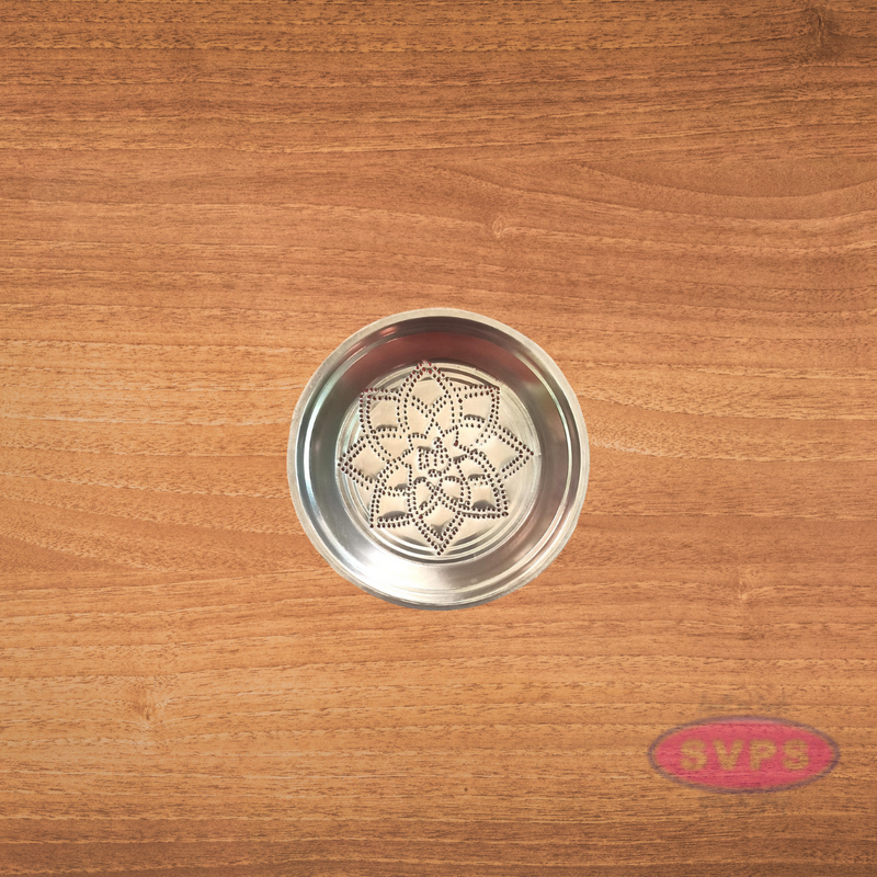 Stainless Steel Rangoli Kolam Design Plate