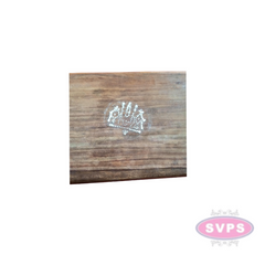 Stainless Steel Thiruman Shanku Chakram Kolam Box