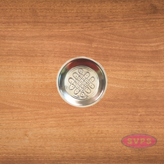 Stainless Steel Traditional Suzhi Kolam Design Kolam Plate