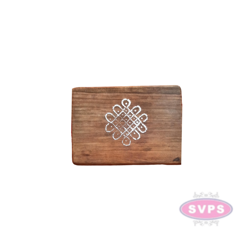 Stainless Steel Traditional Suzhi Kolam Design Kolam Plate