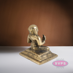 Swami Desikan Brass Antique / 2.5 Inches Statue