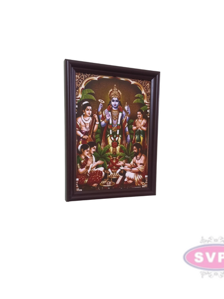 Swami Satyanarayana Photo Frame