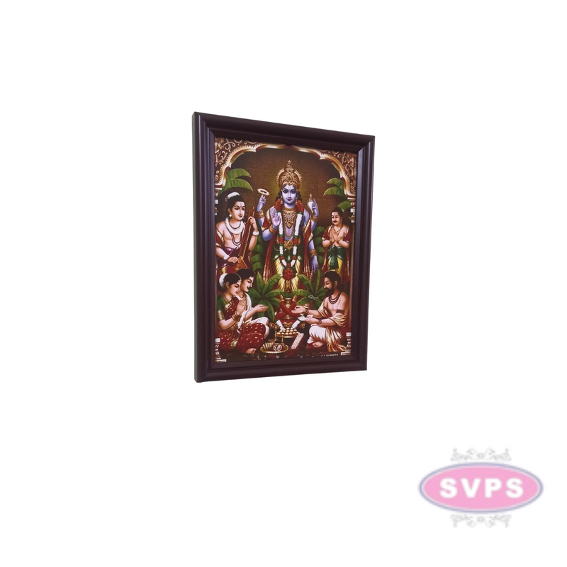 Swami Satyanarayana Photo Frame
