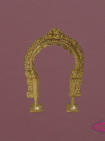 Handcrafted Brass Tiruvachi Arch – Traditional Pooja Decor
