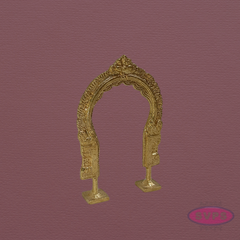 Handcrafted Brass Tiruvachi Arch – Traditional Pooja Decor