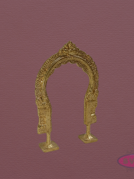 Handcrafted Brass Tiruvachi Arch – Traditional Pooja Decor
