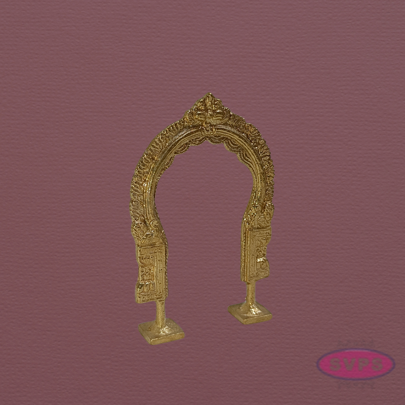 Handcrafted Brass Tiruvachi Arch – Traditional Pooja Decor