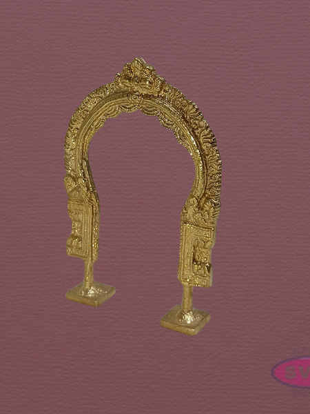 Handcrafted Brass Tiruvachi Arch – Traditional Pooja Decor